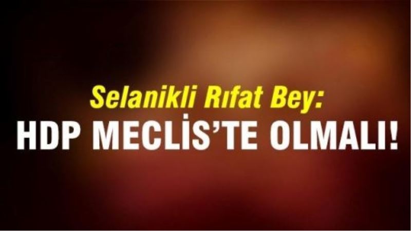 Selanikli Rıfat Bey