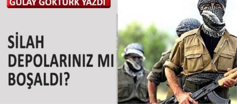 Silah depolarınız mı boşaldı?