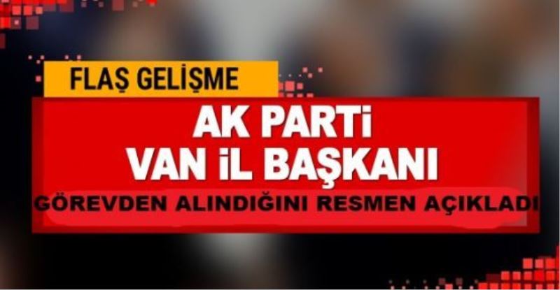  SOĞANDA GÖREVDEN ALINDIĞINI RESMEN AÇIKLADI!