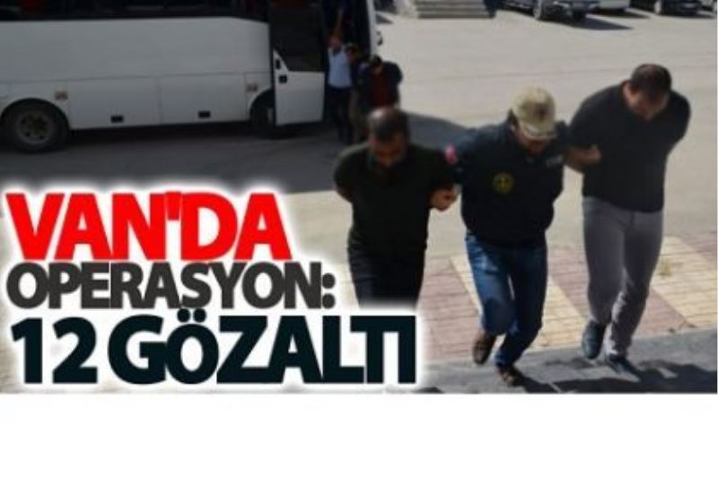 Sosyal medyada propaganda yapanlara operasyon: 12 gözaltı