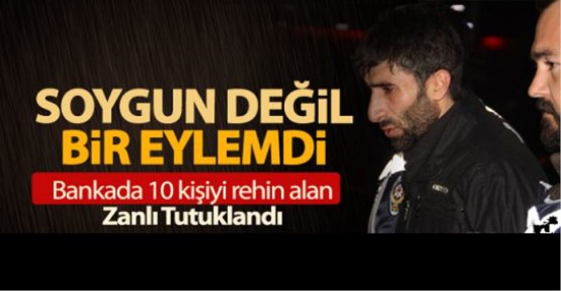 Soyguncu tutuklandı