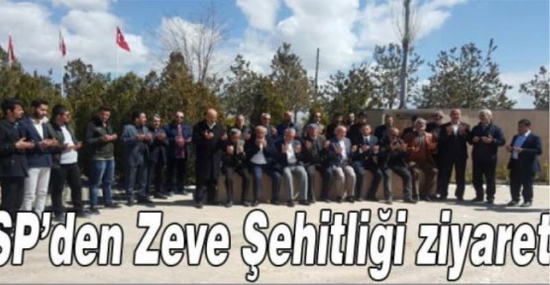 SP’den Zeve Şehitliği ziyareti