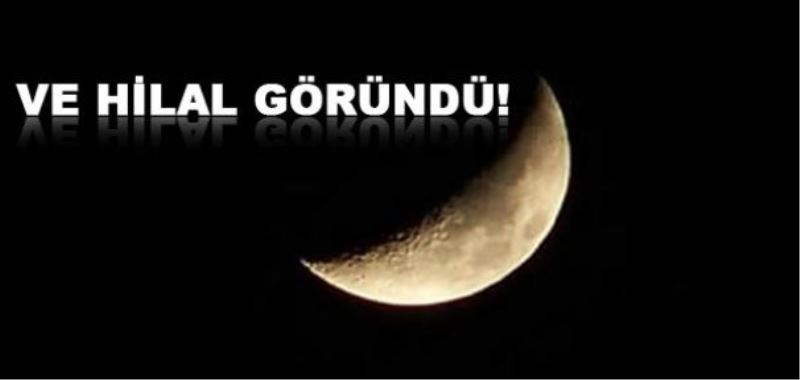 Suudi Arabistan’da Hilal Göründü