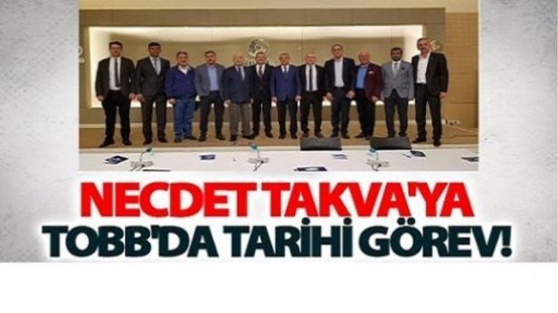 Takva, TOBB’un konsey başkanlığına seçildi