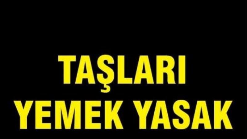 Taşları Yemek Yasak!