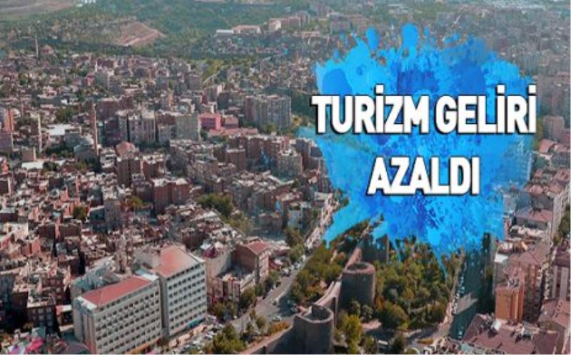 Turizm geliri azaldı