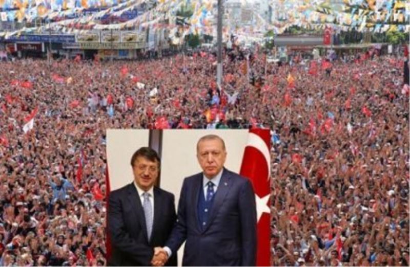 Türkmenoğlu: Mitinge coşkulu katılım bizleri sevindirdi!