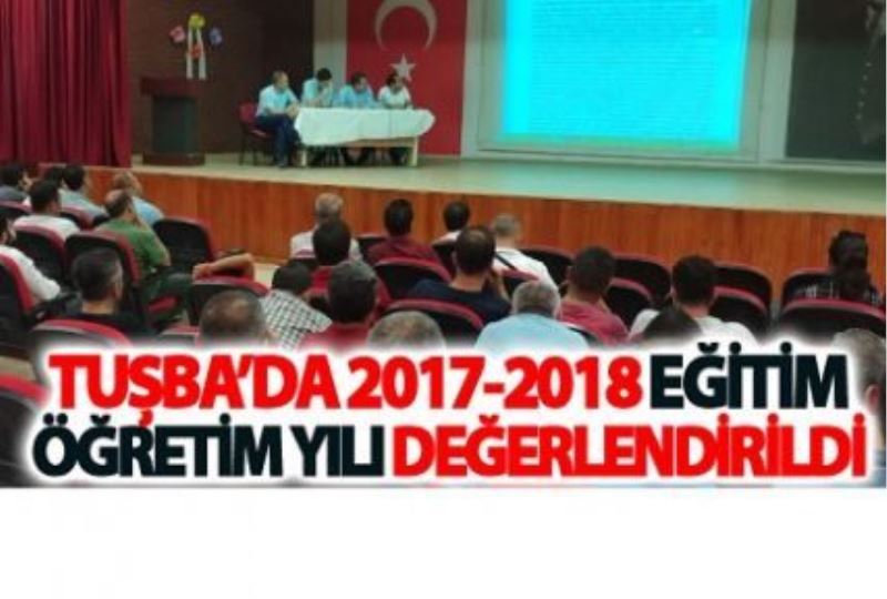 Tuşba’da okul müdürleriyle istişare toplantısı…