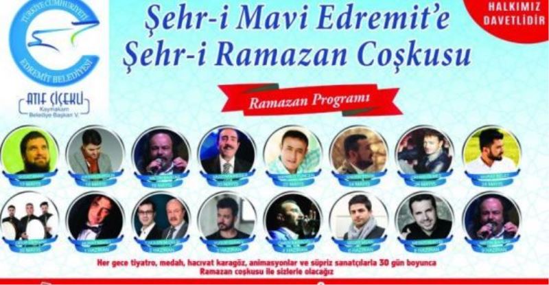 Ünlü sanatçılar Ramazan