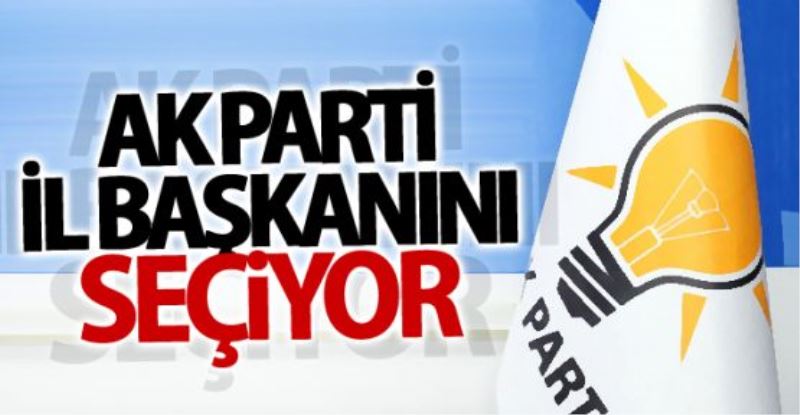 Van Ak Parti İl Başkanını seçiyor 