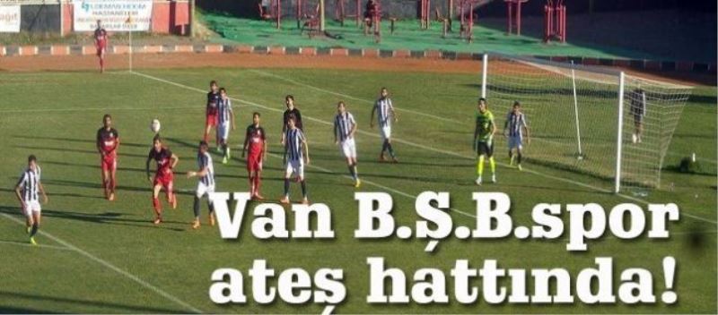 Van B.Ş.B.spor ateş hattında!