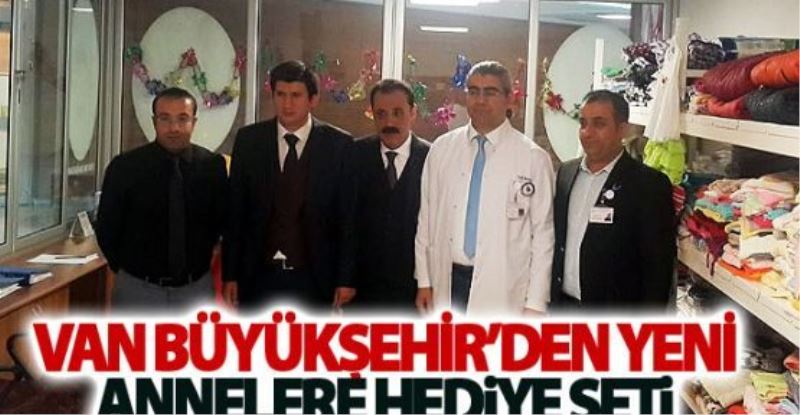 Van Büyükşehir’den yeni annelere hediye seti