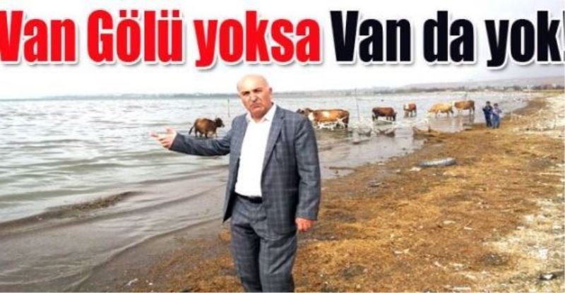 Van Gölü yoksa Van da yok!