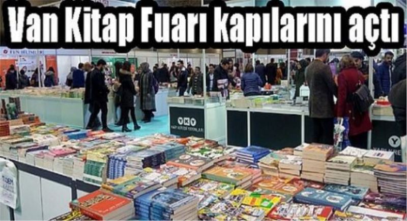 Van Kitap Fuarı kapılarını açtı