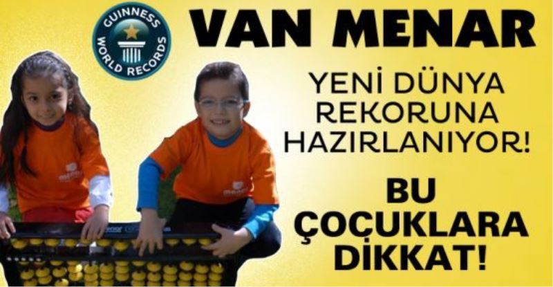 Van Menar rekora doymuyor!