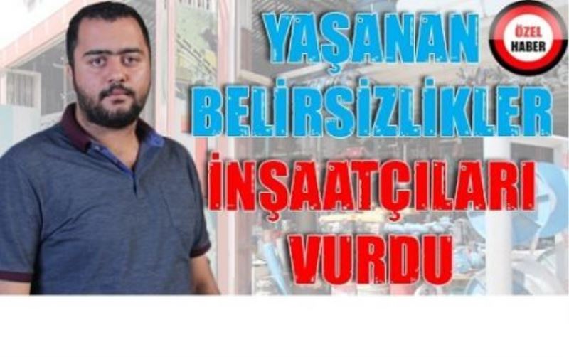 “VAN PİYASASI EN KÖTÜ DURUMUNU YAŞIYOR”