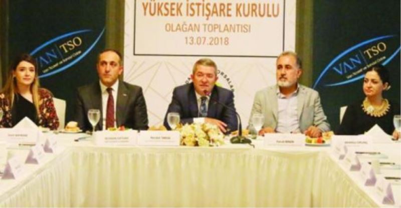 Van TSO YİK ilk toplantısını yaptı