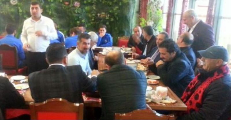 Van TSO’dan Vanspor camiasına kahvaltı