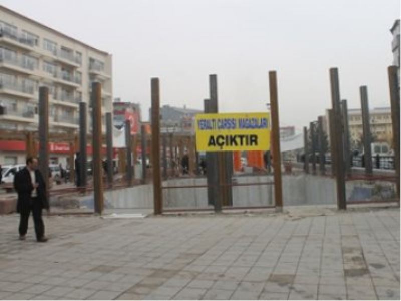 Van Yeraltı Çarşısı esnafı iflasın eşiğinde
