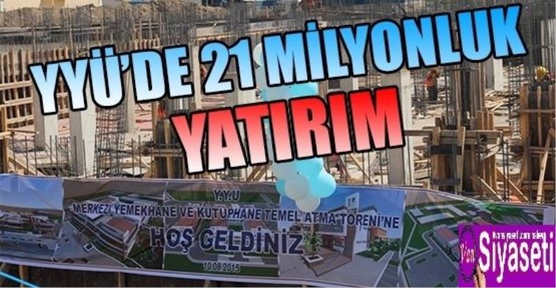   Van YYÜ’de 21 milyonluk yatırımların temeli atıldı