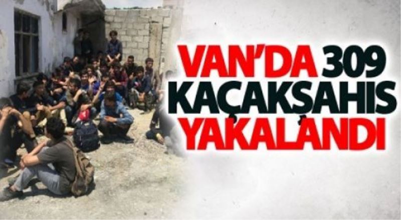 Van’da 309 kaçak şahıs yakalandı