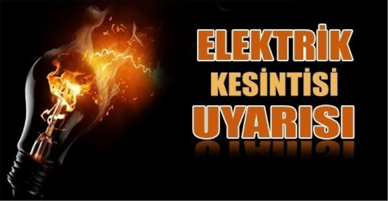 Van’da elektrik kesintisi