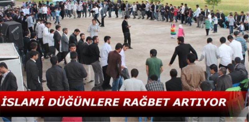  Van’da İslami düğünlere rağbet artıyor