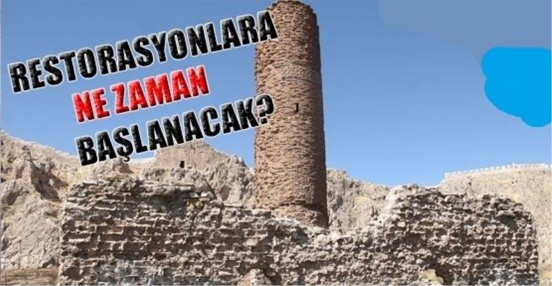 Van’da tarihi yapıların restorasyonu proje aşamasında kaldı