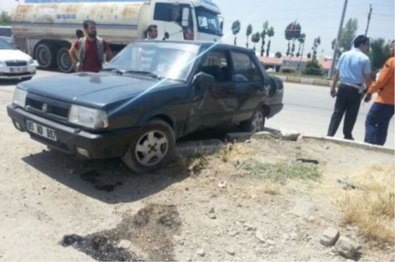  Van’da trafik kazası: 1 yaralı