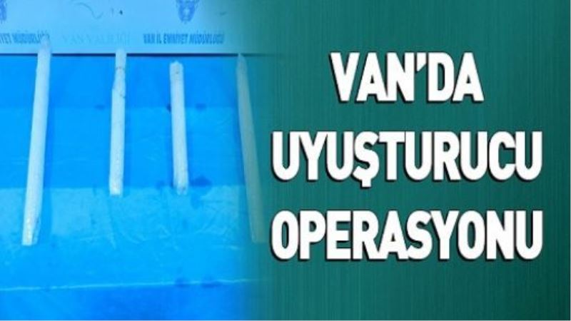 VİDEO İZLE-VAN’DA UYUŞTURUCU OPERASYONU