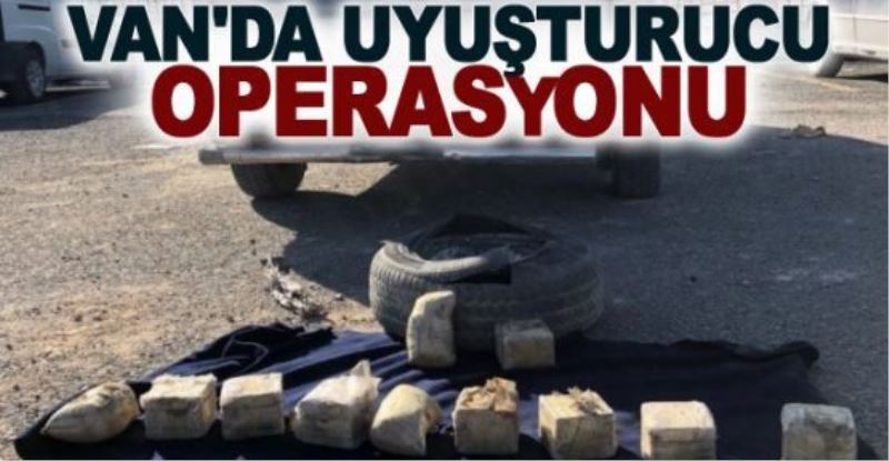 Van’da uyuşturucu operasyonu