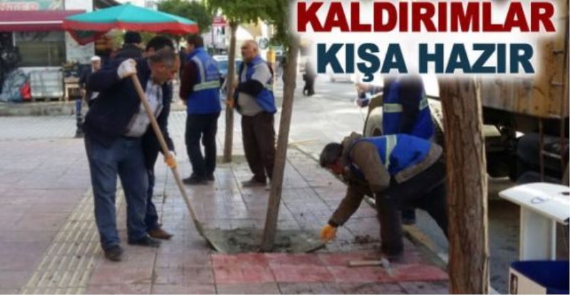 Van’daki bozuk kaldırımlar onarıldı