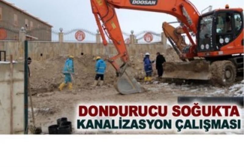 VASKİ 400 dairelik lojmanların alt yapı sorununu giderdi