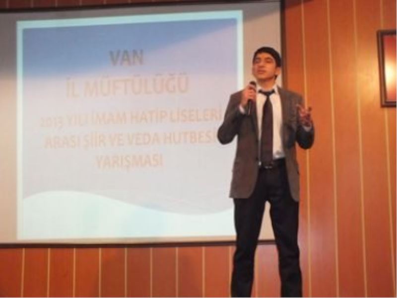 `Veda Hutbesi`ni ezberden okuma yarışması 