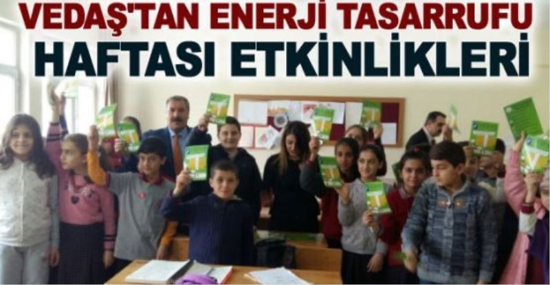 VEDAŞ öğrencileri enerji tasarrufu konusunda bilgilendirdi