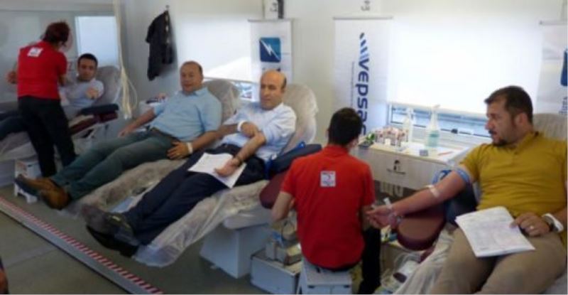 VEDAŞ ve Türkerler çalışanlarından kan bağışı…