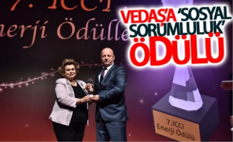 VEDAŞ’a bir ödül daha verildi