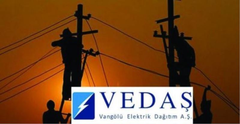 VEDAŞ’tan programlı elektrik kesintisi…