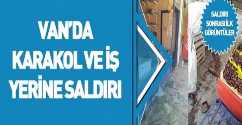 VİDEO İZLE-PKK’LILAR İŞ YERİNİ TARADI: 1 ÖLÜ 3 YARALI 