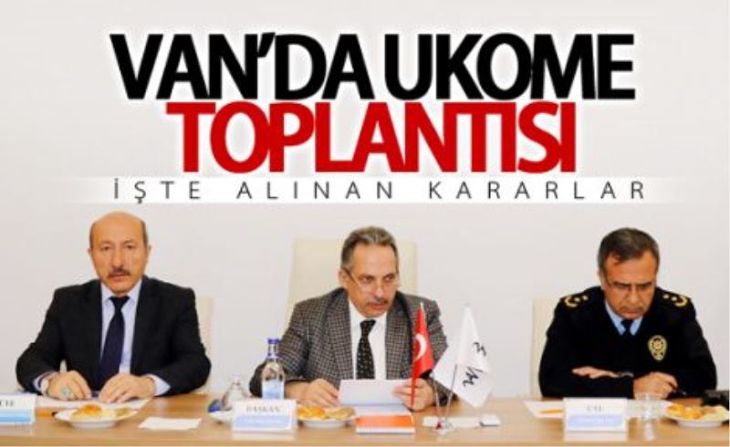 Yalçın başkanlığında UKOME toplantısı…