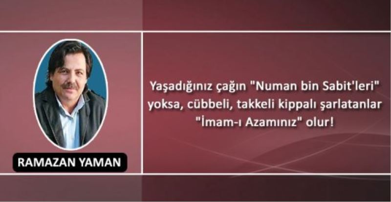 Yaşadığınız çağın 