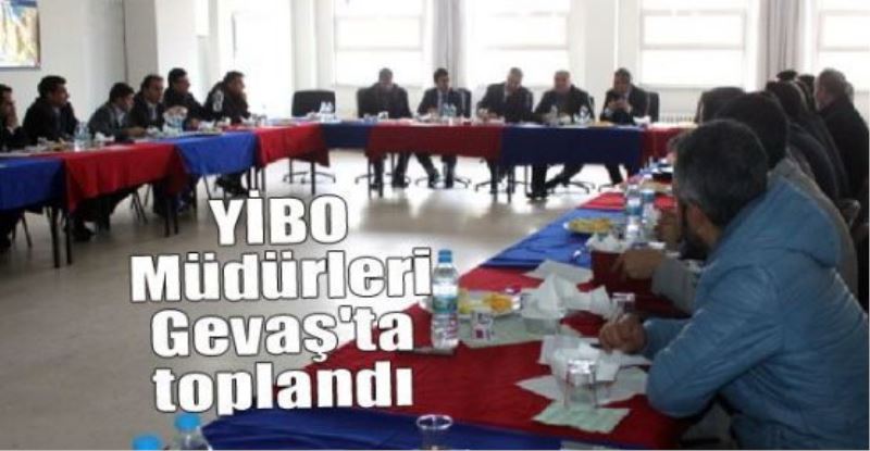 YİBO Müdürleri Gevaş