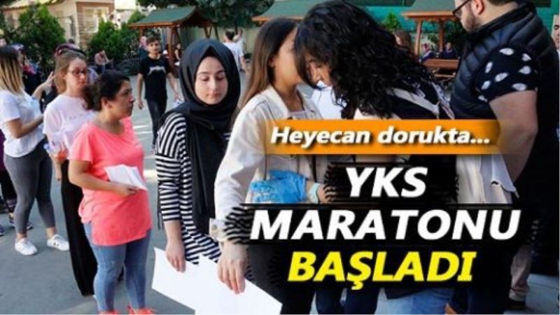 YKS maratonu başladı