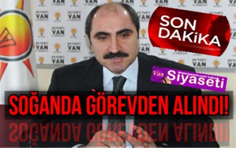 ZAHİR SOĞANDA GÖREVDEN ALINDI!