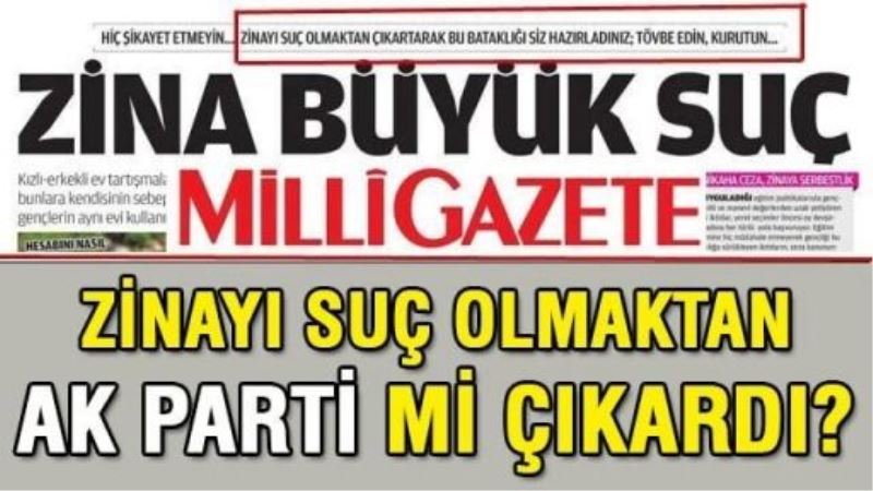 Zinayı suç olmaktan kim çıkardı?